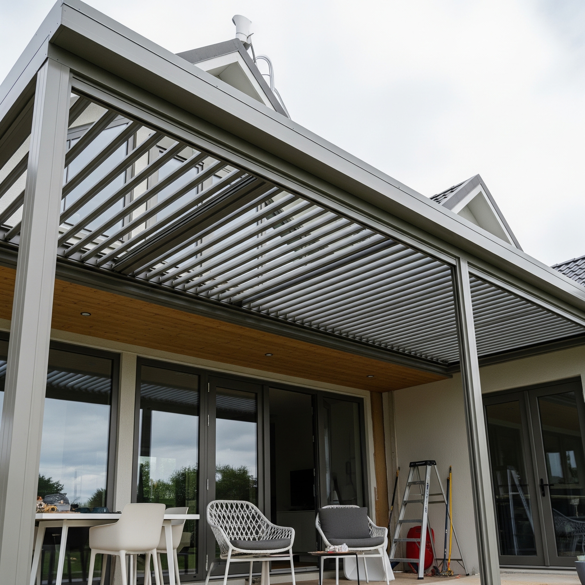 pérgola bioclimática en Jerez