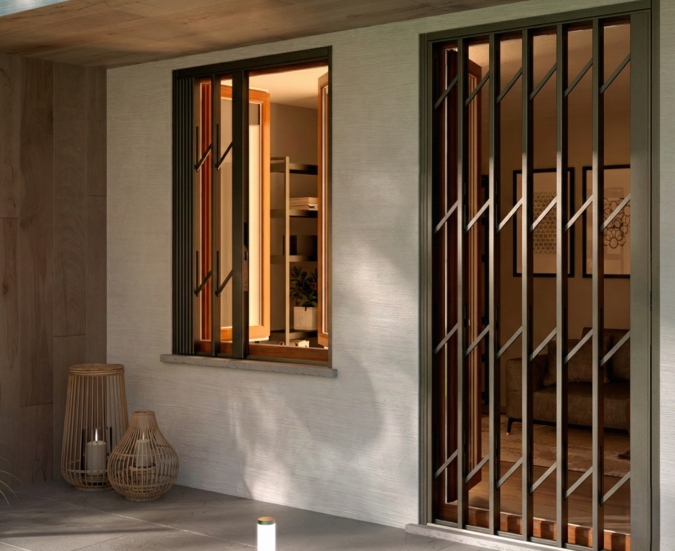 Reja de seguridad anti okupa